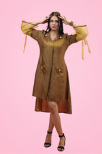 Load image into Gallery viewer, Organza Sleeve one piece