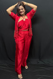 Revet chain work jacket set