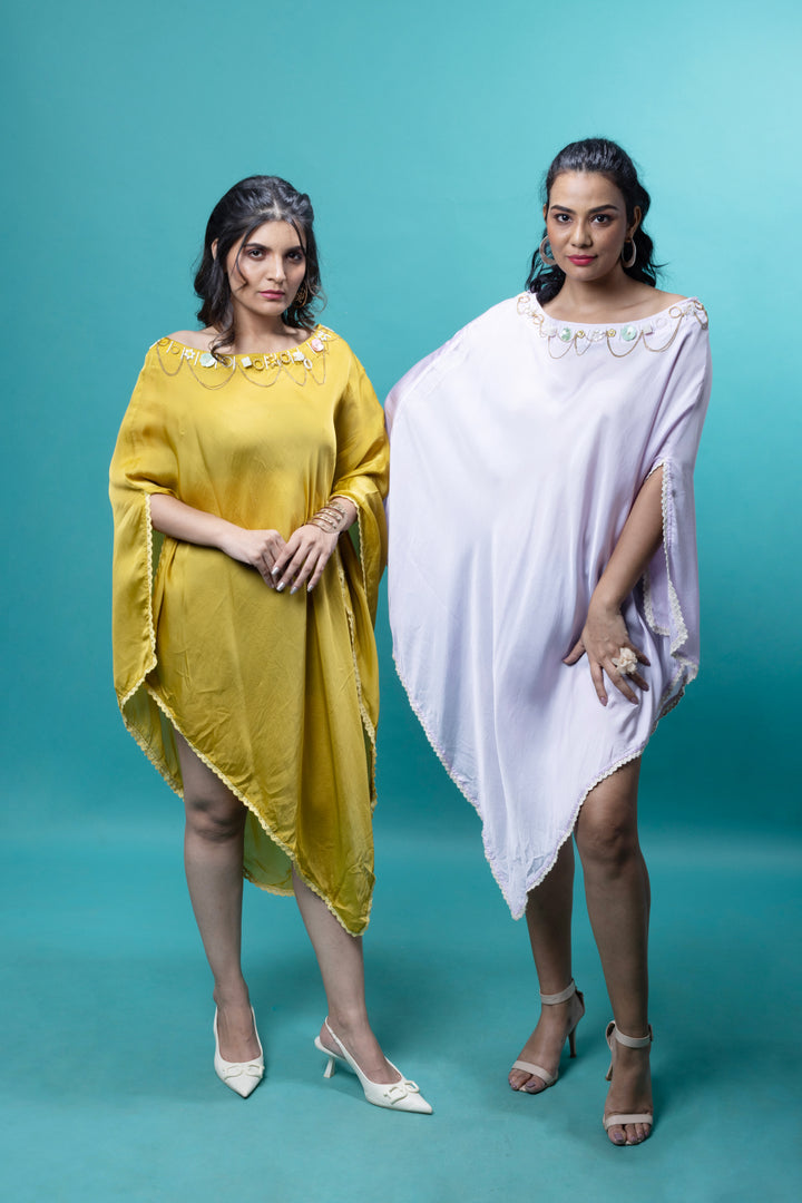 Off shoulder Kaftans